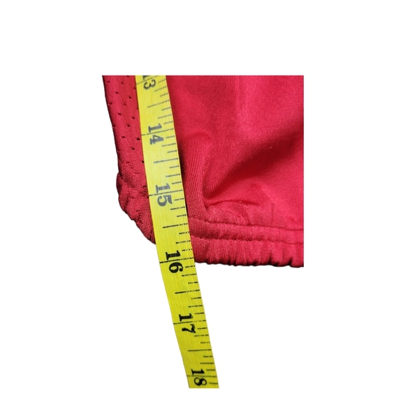 New Adidas Man Press Coverage Football Pants Size XL Red - Picture 5 of 12